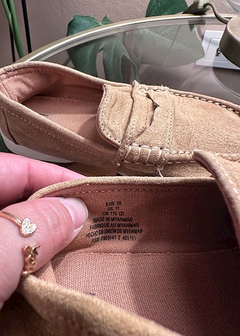 Bej Süet Tokalı Erkek Çocuk Loafer - Görsel 7