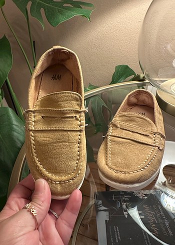 Bej Süet Tokalı Erkek Çocuk Loafer - Görsel 2