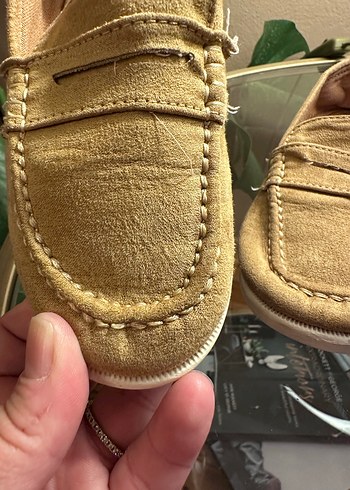 Bej Süet Tokalı Erkek Çocuk Loafer - Görsel 3