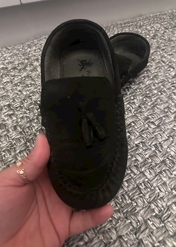 Siyah Püsküllü Erkek Çocuk Loafer Ayakkabı - Görsel 3