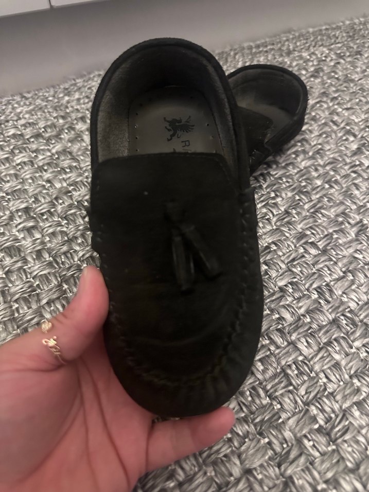 Siyah Püsküllü Erkek Çocuk Loafer Ayakkabı - Görsel 3