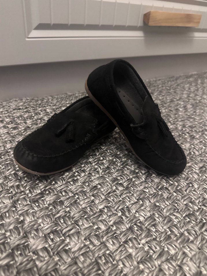 Siyah Püsküllü Erkek Çocuk Loafer Ayakkabı - Görsel 4