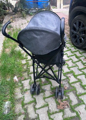 Baby Force Siyah Baston Bebek Arabası - Görsel 9