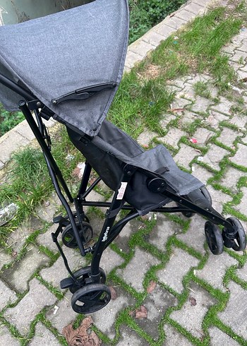 Baby Force Siyah Baston Bebek Arabası - Görsel 7
