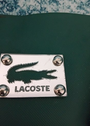 Lacoste Kadın Yeşil Deri Çanta