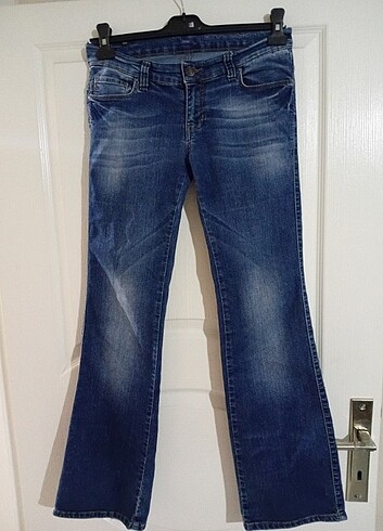 American Vintage DÜŞÜK BEL İSPANYOL PAÇA PANTOLON