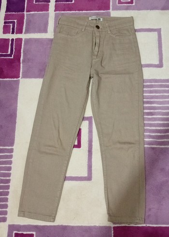 Bej Regular Fit Kot Pantolon