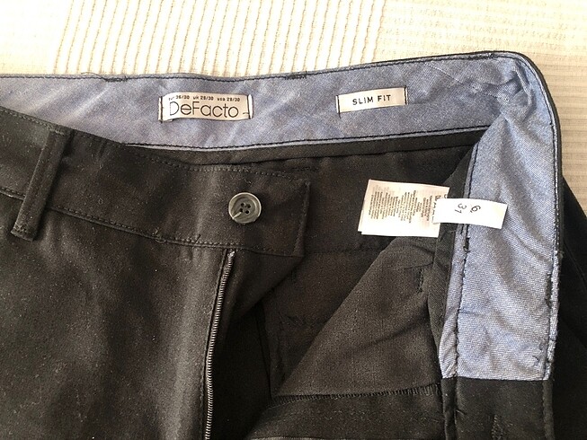29 Beden siyah Renk Erkek Pantalon