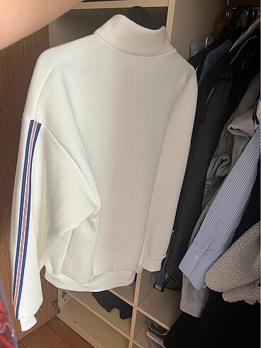 40 Beden Fermuarlı sweat