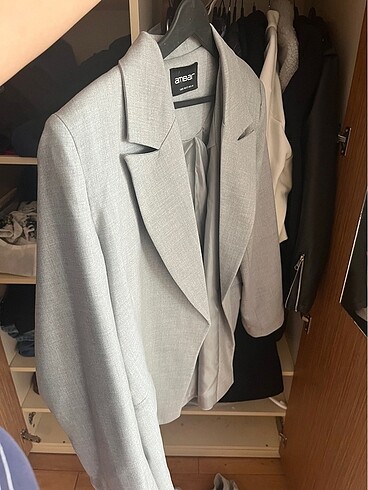 Diğer Gri blazer