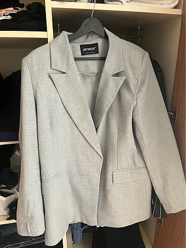 Gri blazer