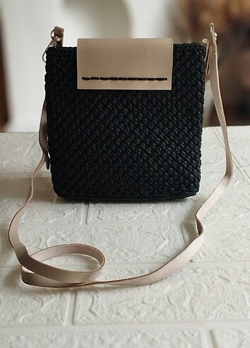 Diğer Örme minibag telefon çantası