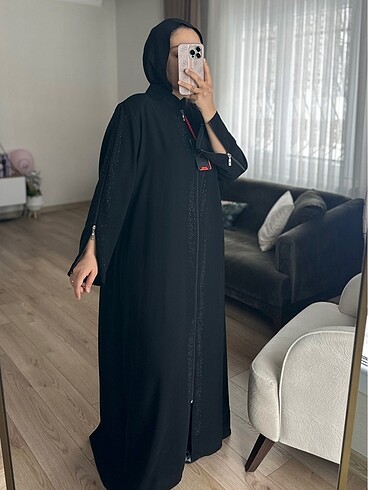Diğer SİYAH TAŞLI MEDİNE İPEĞİ FERACE