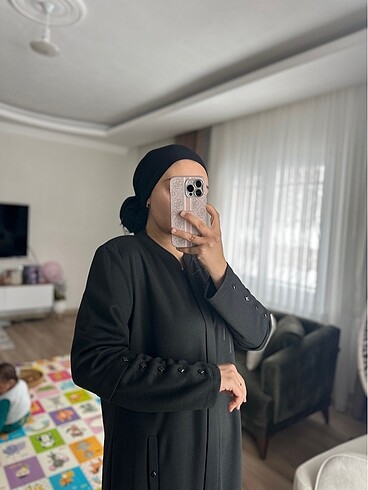 52 Beden haki Renk Zigzag DESEN HAKİ PARDESÜ