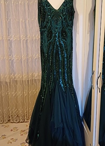 Diğer Balık model abiye elbise