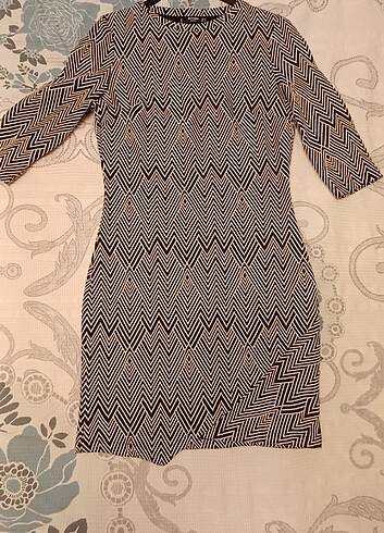 Mango elastan mini elbise