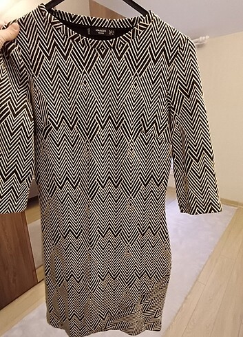 Mango Mango elastan mini elbise