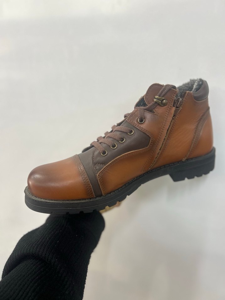 Yeni sezon erkek bot hakiki deri - Görsel 2