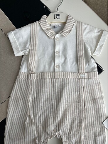 BiBaby Erkek Bebek Yazlık Tulum