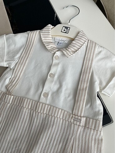 Bibaby BiBaby Erkek Bebek Yazlık Tulum