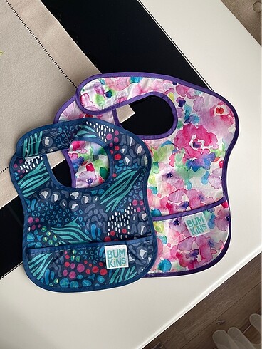 Bumkins Kız Bebek Önlük 2 li
