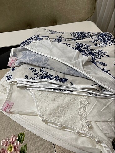 Lohusa Gecelik Sabahlık Takım - Görsel 3