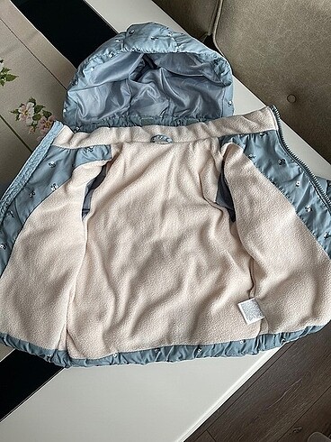 18-24 Ay Beden mavi Renk H&M Kız Bebek Mont