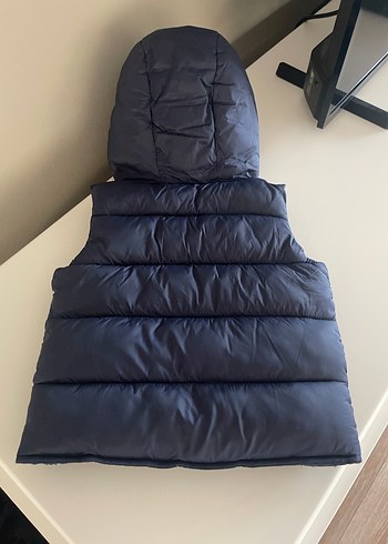 Mango Kız Çocuk Şişme Yelek Lacivert - Görsel 3