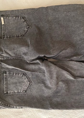 Diğer Gri Kadın Denim Pantolon