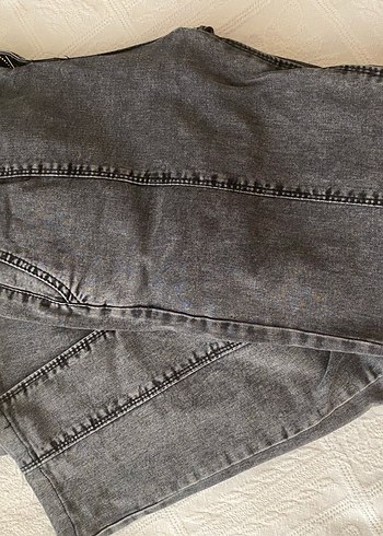 Gri Kadın Denim Pantolon