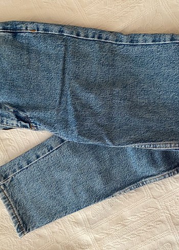 Trendyol & Milla Düğmeli Mavi Denim Kadın Jean