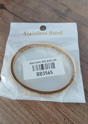 çelik paslanmaz gold Kadın Bileklik