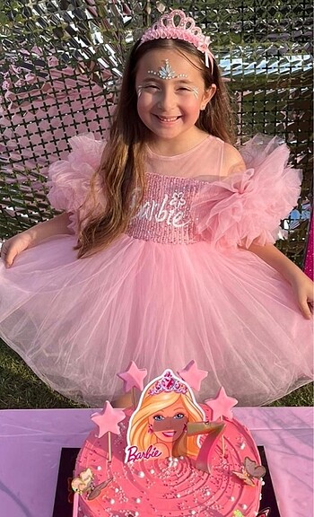 Diğer Barbie elbisesi çocuk