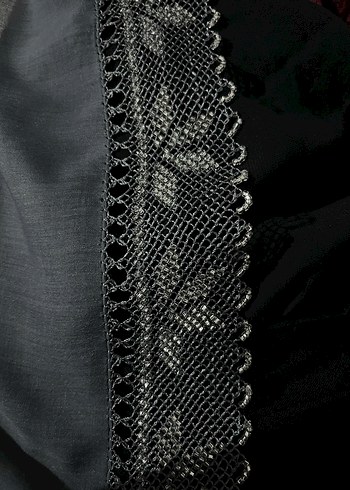 Gri boncuk  Detaylı Kadın leçek - Görsel 2