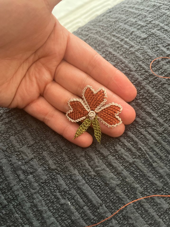 2 adet fiyatıdır Bohem Yonca  yazma ve havlu kenarı motif - Görsel 2