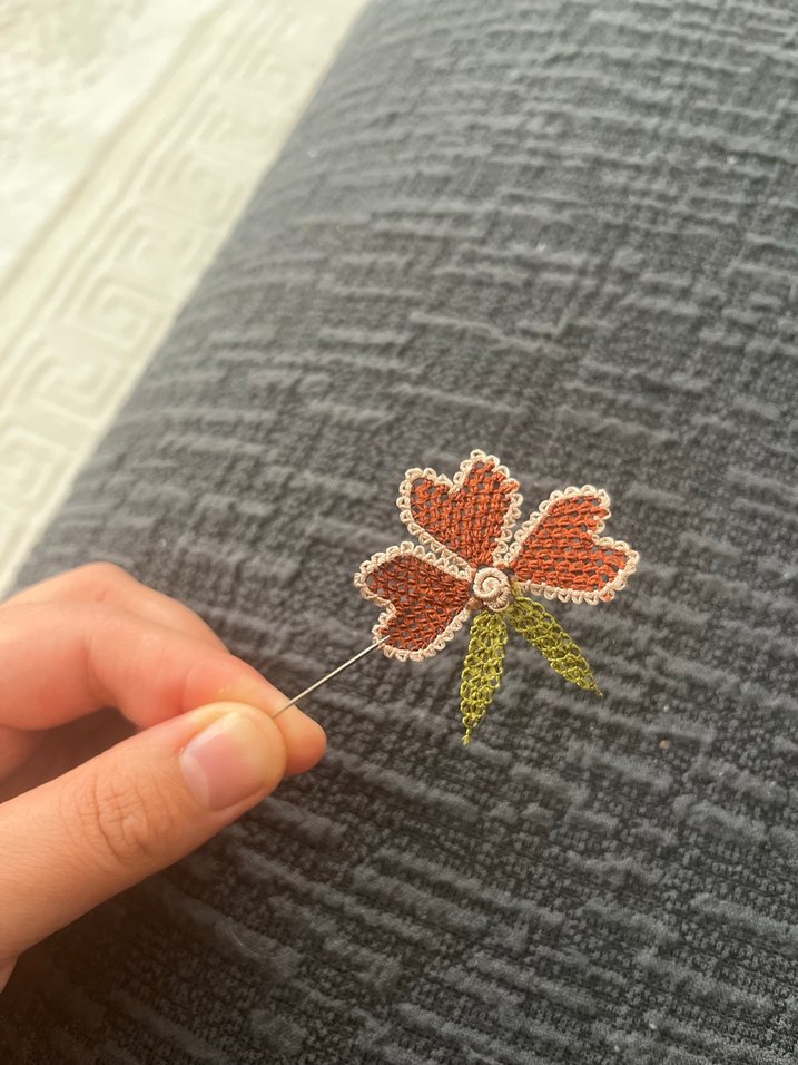 2 adet fiyatıdır Bohem Yonca  yazma ve havlu kenarı motif - Görsel 4