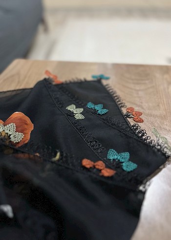 Zincir Detaylı Çok Renkli Bohem Kadın  tilbenti - Görsel 5