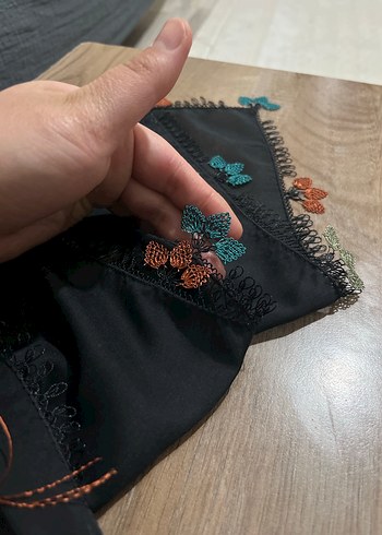 Zincir Detaylı Çok Renkli Bohem Kadın  tilbenti - Görsel 2