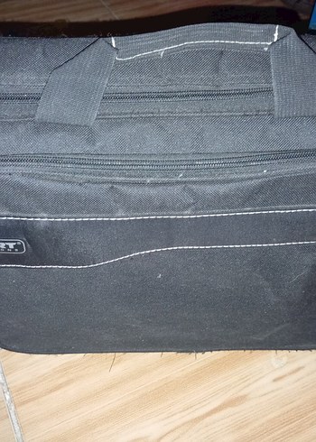 Fermuarlı Siyah Kadın Laptop Çantası - Görsel 2