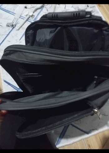 Siyah Minimalist Erkek Sırt Çantası - Görsel 2