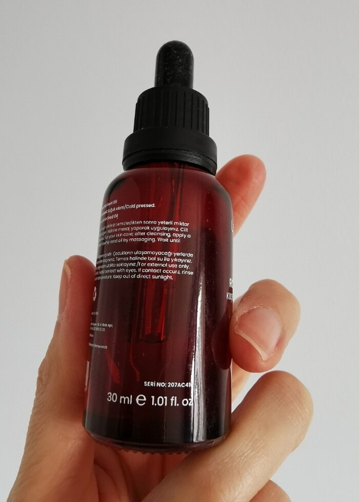 Bade Naturel Kuşburnu Çekirdeği Yağı - Görsel 2