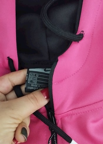 Pembe Jordan Kapüşonlu Sweatshirt - Görsel 2