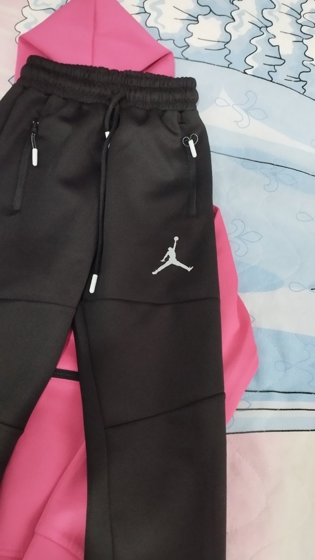 Pembe Jordan Kapüşonlu Sweatshirt - Görsel 4