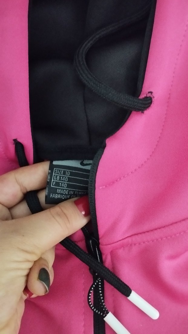 Pembe Jordan Kapüşonlu Sweatshirt - Görsel 2