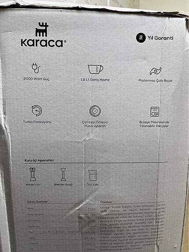 Karaca Mutfak Robotu
