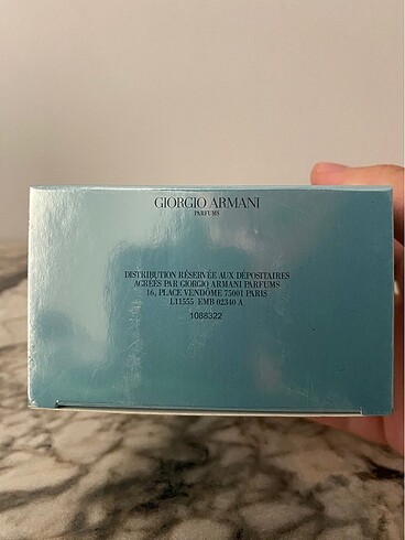 Beden Giorgio Armani Acqua di Gioia 100ml Parfüm