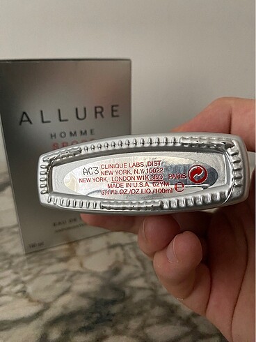 Beden Chanel Allure Homme Sport 100ml Parfüm