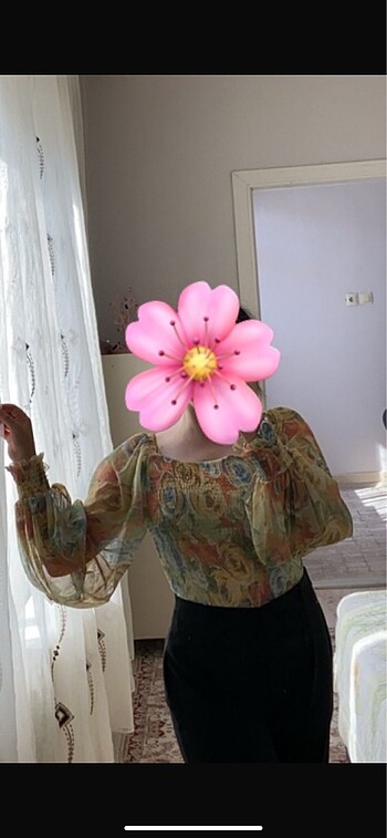 Çiçekli Bluz