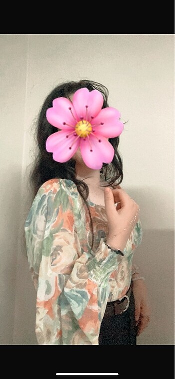 Anthropologie Çiçekli Bluz