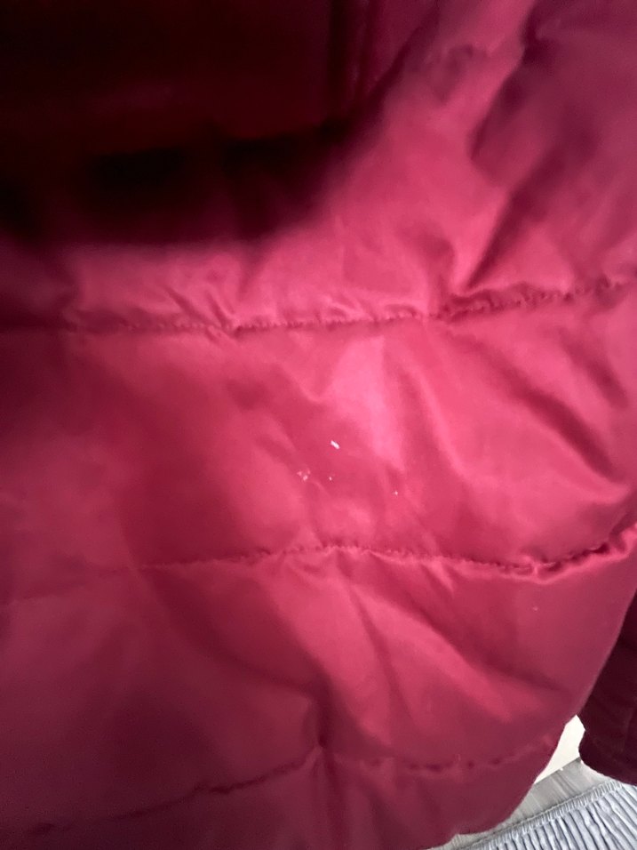 Bordo Fermuarlı Kadın Kışlık Ceket - Görsel 4